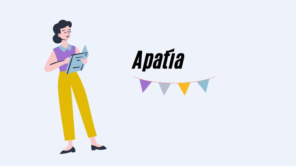apatía